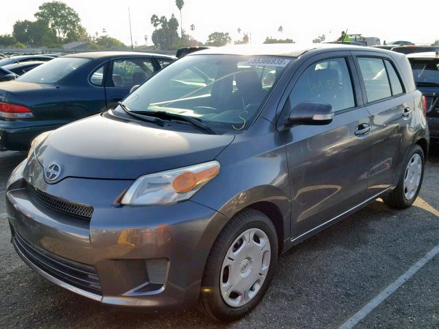 JTKKU10458J012875 - 2008 SCION XA GRAY photo 2