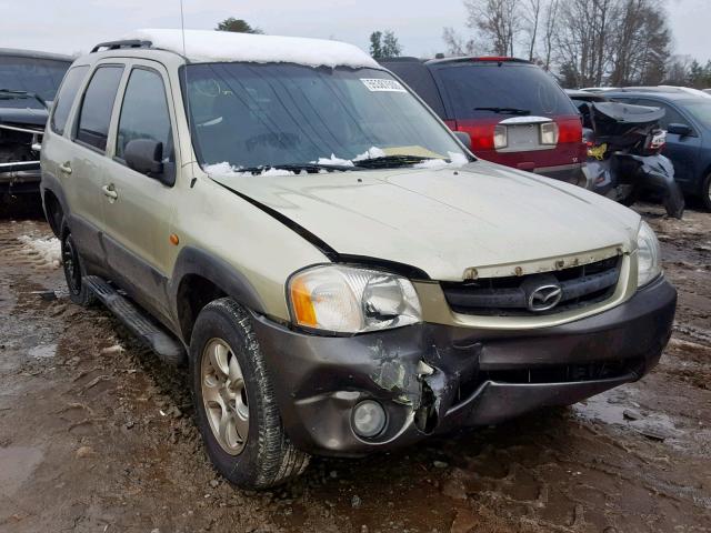 4F2CZ06113KM04744 - 2003 MAZDA TRIBUTE ES GREEN photo 1