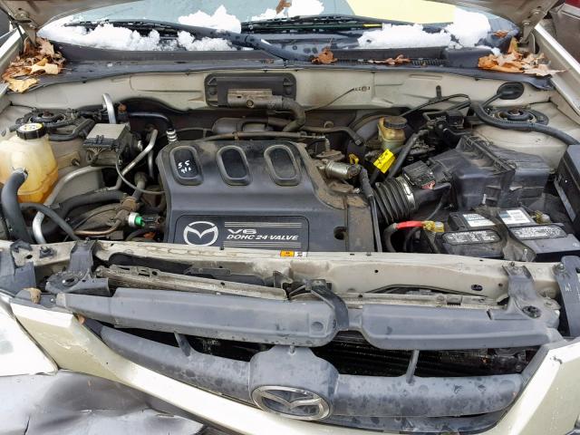 4F2CZ06113KM04744 - 2003 MAZDA TRIBUTE ES GREEN photo 7