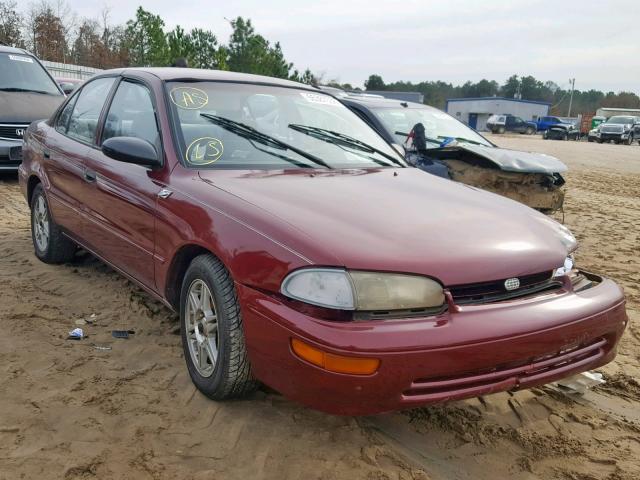 1Y1SK5260VZ430501 - 1997 GEO PRIZM BASE 勃艮第红 照片 1