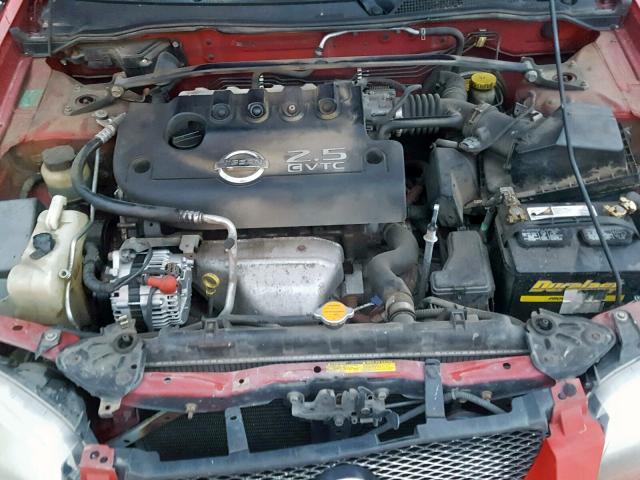 3N1AB51A83L735144 - 2003 NISSAN SENTRA SE- RED photo 7