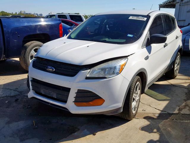 1FMCU0F77GUA09542 - 2016 FORD ESCAPE S WHITE photo 2