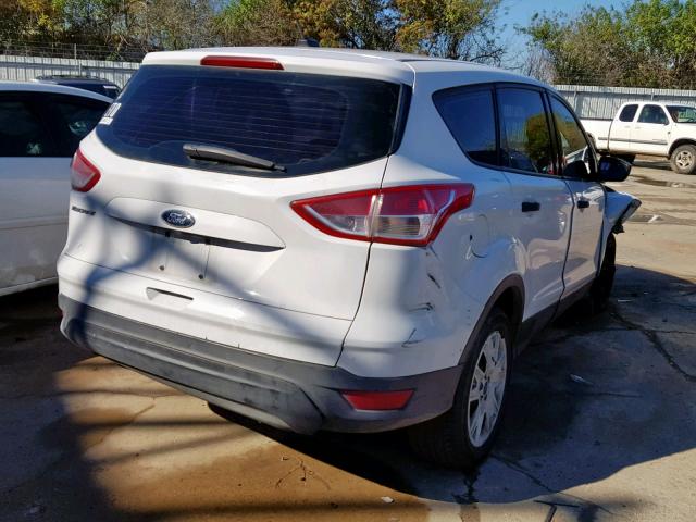 1FMCU0F77GUA09542 - 2016 FORD ESCAPE S WHITE photo 4