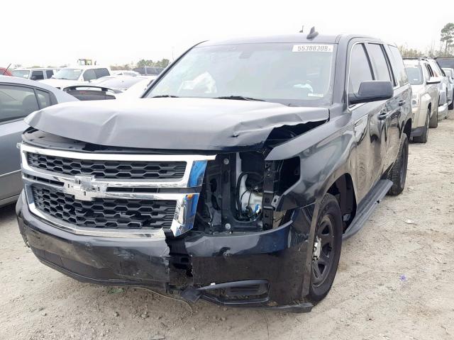 1GNLCDECXGR404600 - 2016 CHEVROLET TAHOE POLI BLACK photo 2