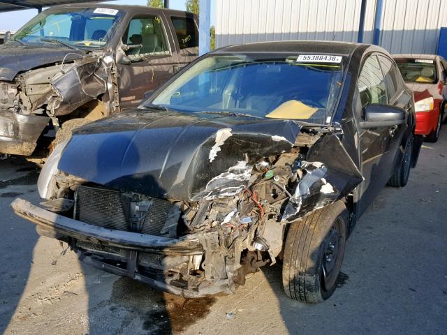 3N1AB61E68L747812 - 2008 NISSAN SENTRA 2.0 BLACK photo 2