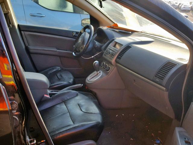 3N1AB61E68L747812 - 2008 NISSAN SENTRA 2.0 BLACK photo 5