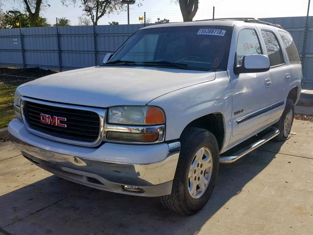 1GKEC13V64J331387 - 2004 GMC YUKON WHITE photo 2