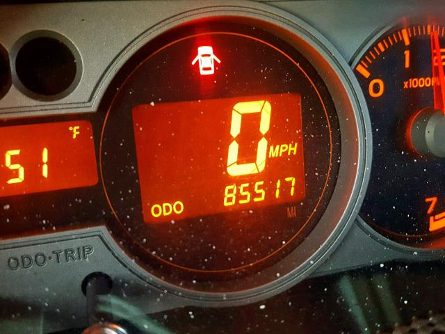 JTLKE50E881044745 - 2008 TOYOTA SCION XB Бордовый фото 8