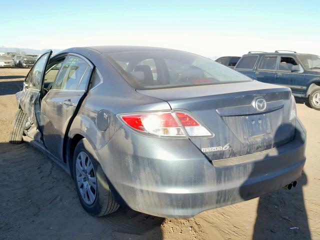 1YVHZ8BH8D5M14415 - 2013 MAZDA 6 SPORT BLUE photo 3