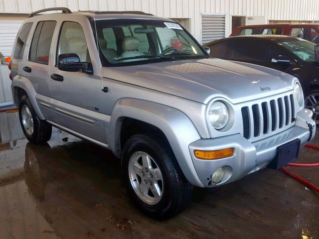 1J4GK58K22W323519 - 2002 JEEP LIBERTY LI GRAY photo 1