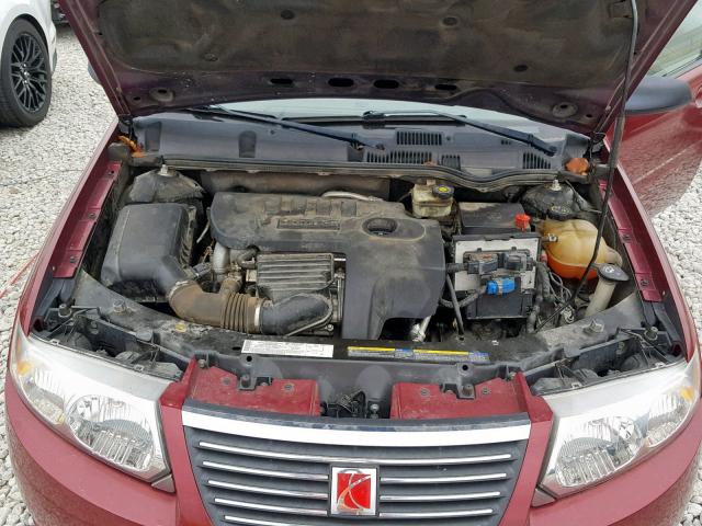 1G8AJ55F26Z171360 - 2006 SATURN ION LEVEL 红色 照片 7