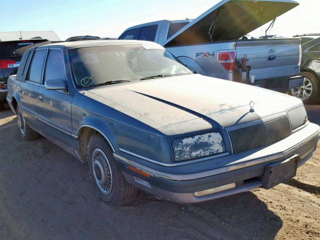 1C3XV66L1ND827451 - 1992 CHRYSLER NEW YORKER BLUE photo 1