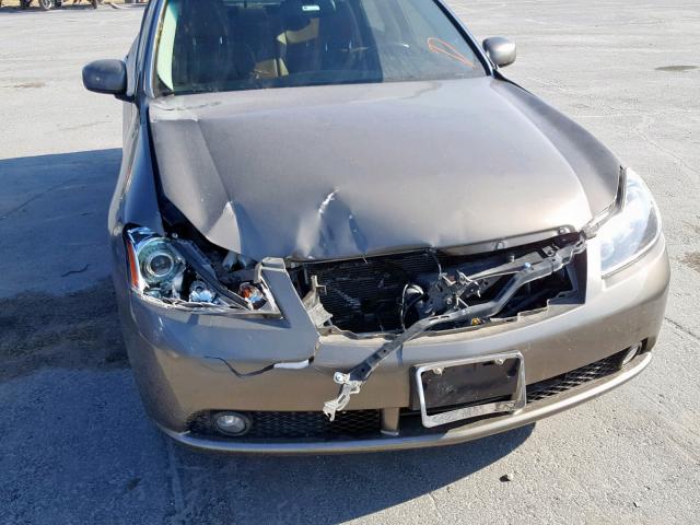 JNKAY01F16M259886 - 2006 INFINITI M35 BASE SILVER photo 9