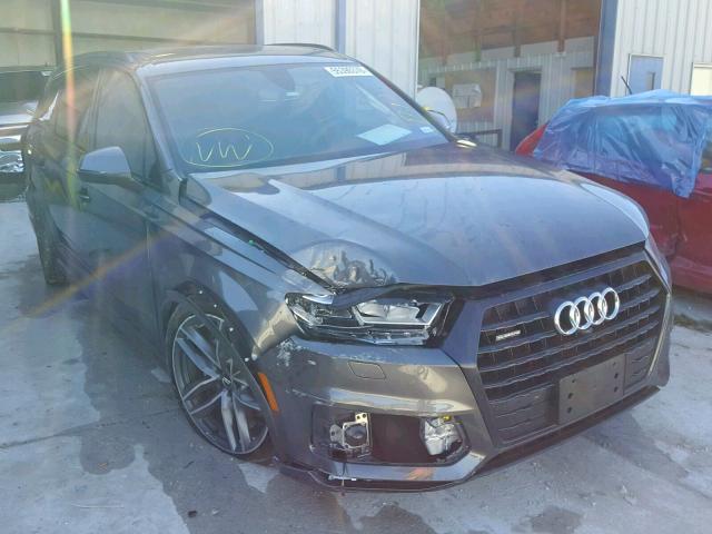 WA1VAAF76JD032677 - 2018 AUDI Q7 PRESTIG BLACK photo 1