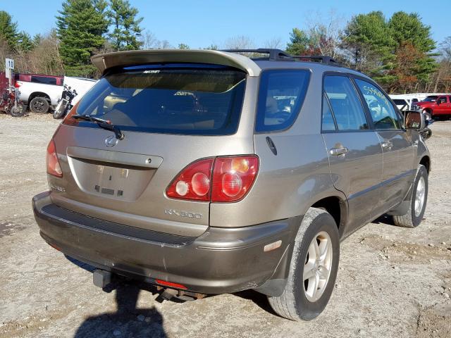 JT6HF10U8Y0137216 - 2000 LEXUS RX 300 GRAY photo 4