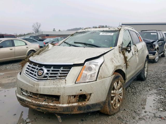 3GYFNCE37DS611278 - 2013 CADILLAC SRX LUXURY TAN photo 2