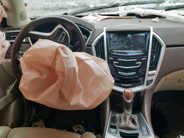 3GYFNCE37DS611278 - 2013 CADILLAC SRX LUXURY TAN photo 9