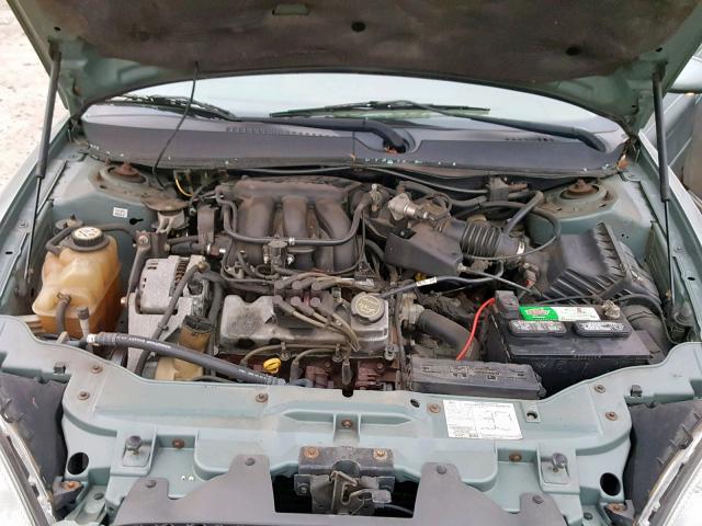 1FAFP562X5A230826 - 2005 FORD TAURUS SEL BLUE photo 7