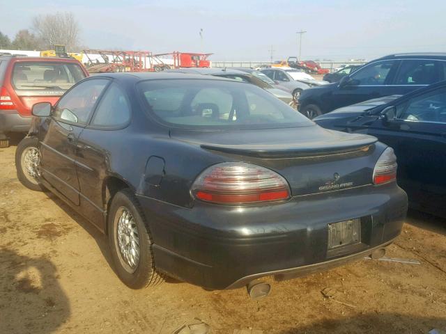 1G2WP12K6WF340998 - 1998 PONTIAC GRAND PRIX BLACK photo 3