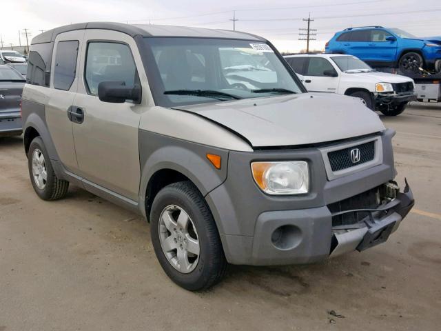 5J6YH28593L004780 - 2003 HONDA ELEMENT EX GRAY photo 1