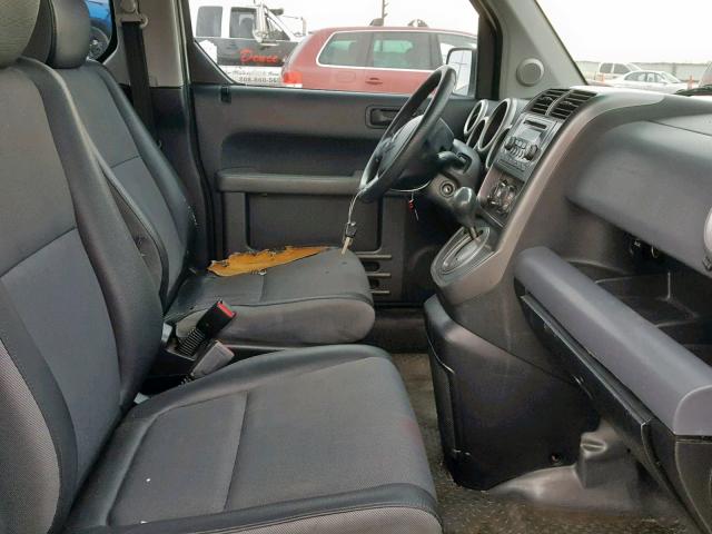 5J6YH28593L004780 - 2003 HONDA ELEMENT EX GRAY photo 5