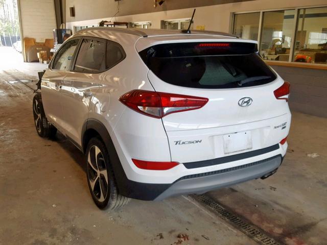 KM8J3CA2XHU363208 - 2017 HYUNDAI TUCSON LIM WHITE photo 3