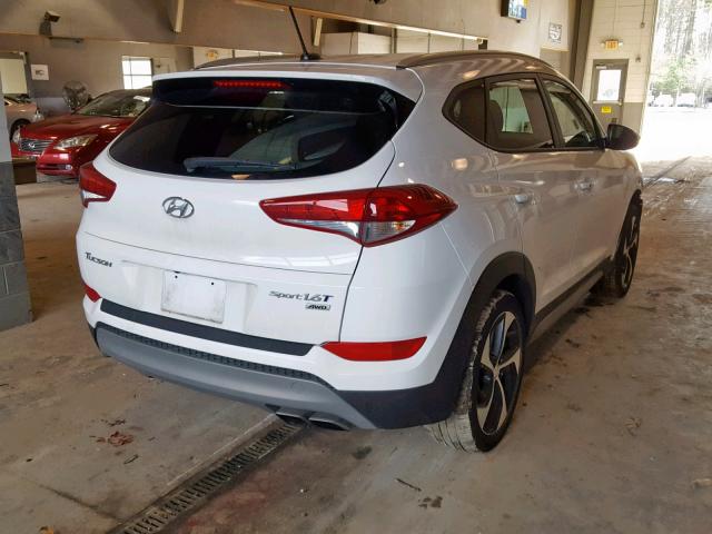 KM8J3CA2XHU363208 - 2017 HYUNDAI TUCSON LIM WHITE photo 4