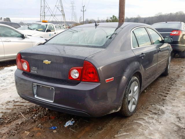1G1ZB5EB3AF303032 - 2010 CHEVROLET MALIBU LS 石墨色 照片 4