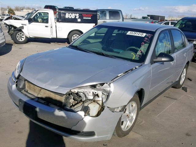 1G1ZT54834F173115 - 2004 CHEVROLET MALIBU LS Gümüş foto 2