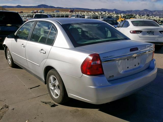 1G1ZT54834F173115 - 2004 CHEVROLET MALIBU LS Gümüş foto 3