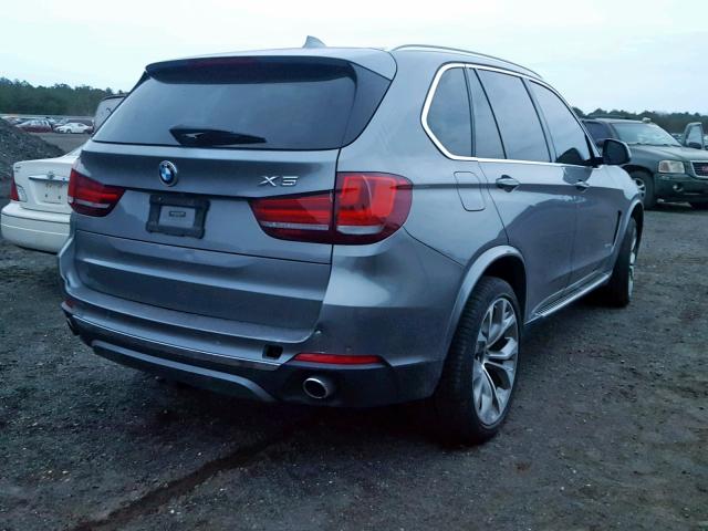 5UXKR2C54E0H31556 - 2014 BMW X5 SDRIVE3 GRAY photo 4