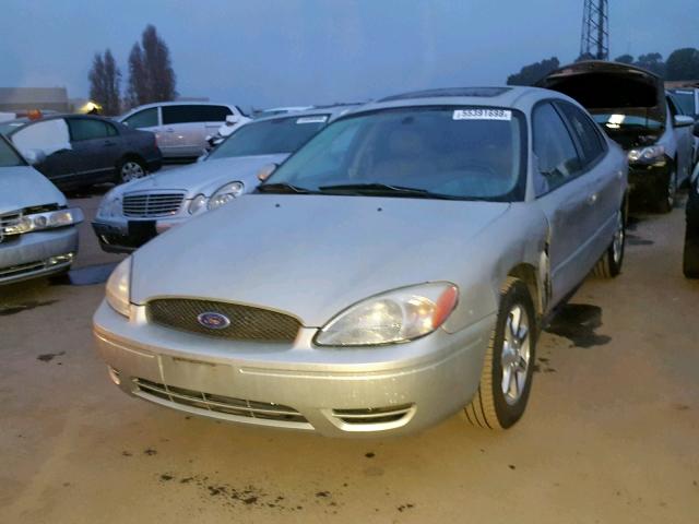 1FAFP56U77A103911 - 2007 FORD TAURUS SEL GOLD photo 2