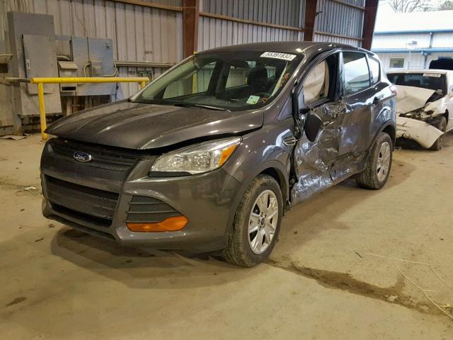 1FMCU0F71FUA48996 - 2015 FORD ESCAPE S CHARCOAL photo 2