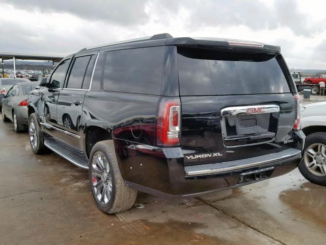 1GKS1HKJ4GR410790 - 2016 GMC YUKON XL D BLACK photo 3