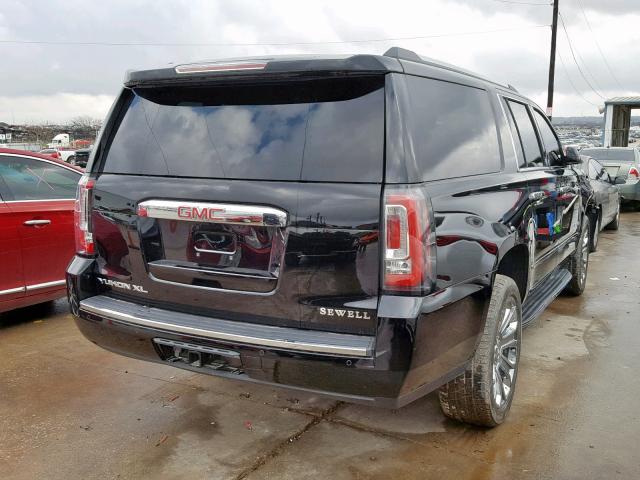 1GKS1HKJ4GR410790 - 2016 GMC YUKON XL D BLACK photo 4