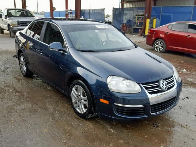 3VWSF71K37M035393 - 2007 VOLKSWAGEN JETTA 2.5 BLUE photo 1