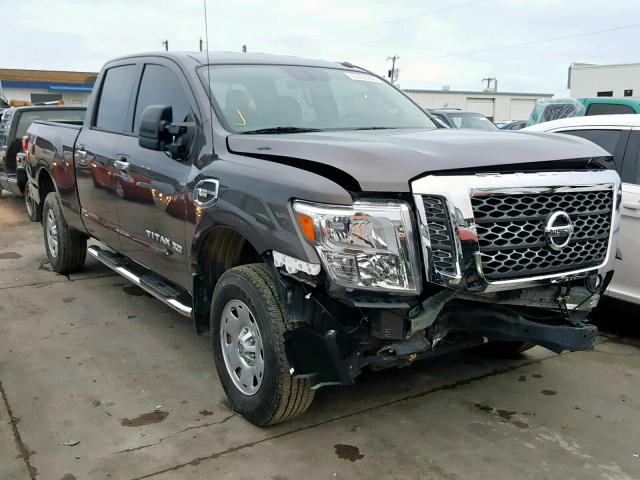 1N6AA1F35HN508226 - 2017 NISSAN TITAN XD S BROWN photo 1