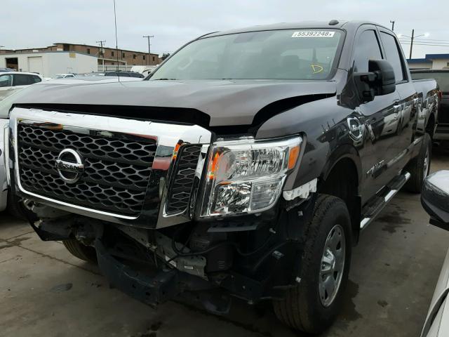 1N6AA1F35HN508226 - 2017 NISSAN TITAN XD S BROWN photo 2