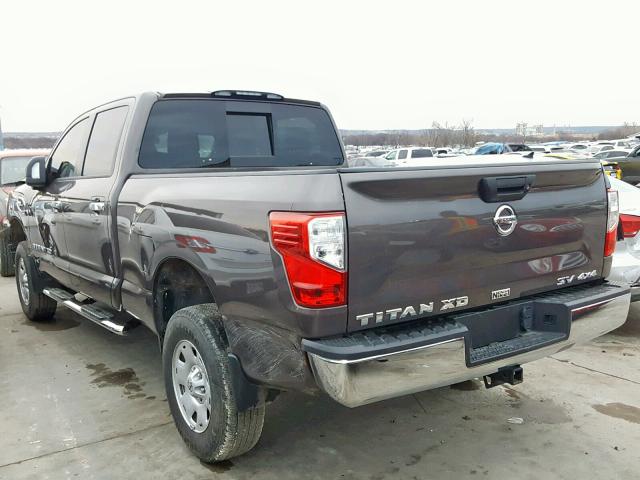 1N6AA1F35HN508226 - 2017 NISSAN TITAN XD S BROWN photo 3