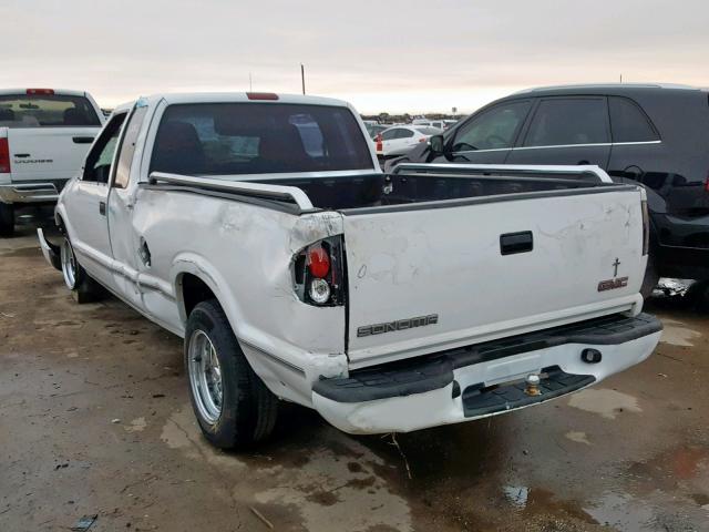 1GTCS19X1W8505956 - 1998 GMC SONOMA WHITE photo 3