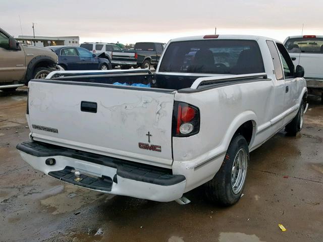 1GTCS19X1W8505956 - 1998 GMC SONOMA WHITE photo 4