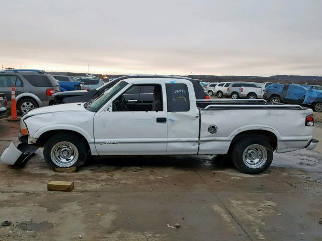 1GTCS19X1W8505956 - 1998 GMC SONOMA WHITE photo 9