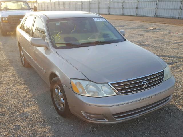 4T1BF28B42U231130 - 2002 TOYOTA AVALON XL TAN photo 1