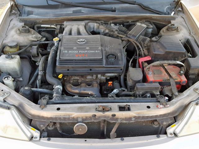 4T1BF28B42U231130 - 2002 TOYOTA AVALON XL TAN photo 7