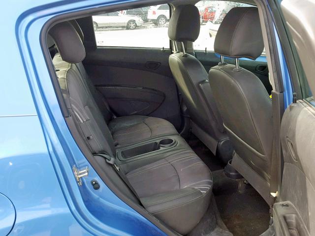 KL8CB6S96DC586898 - 2013 CHEVROLET SPARK LS BLUE photo 6