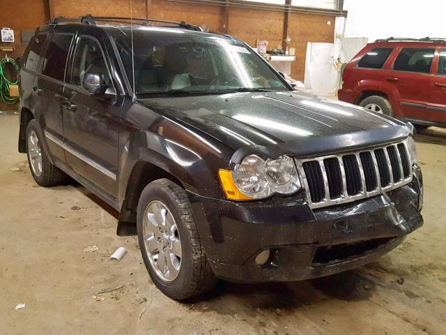 1J8HR58298C186068 - 2008 JEEP GRAND CHER BLACK photo 1