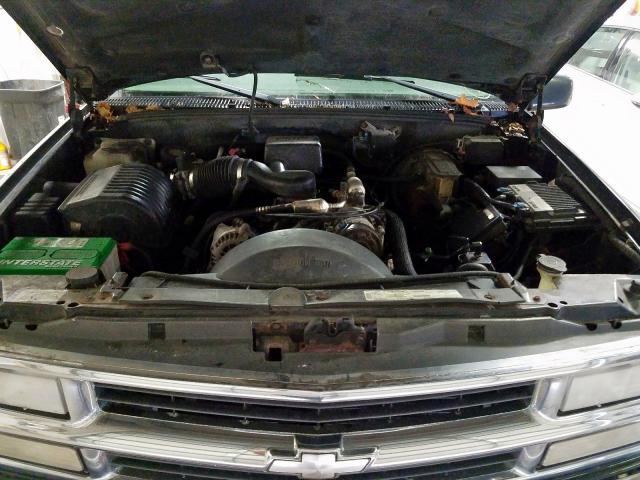 3GNFK16R2XG110304 - 1999 CHEVROLET SUBURBAN K BLACK photo 7