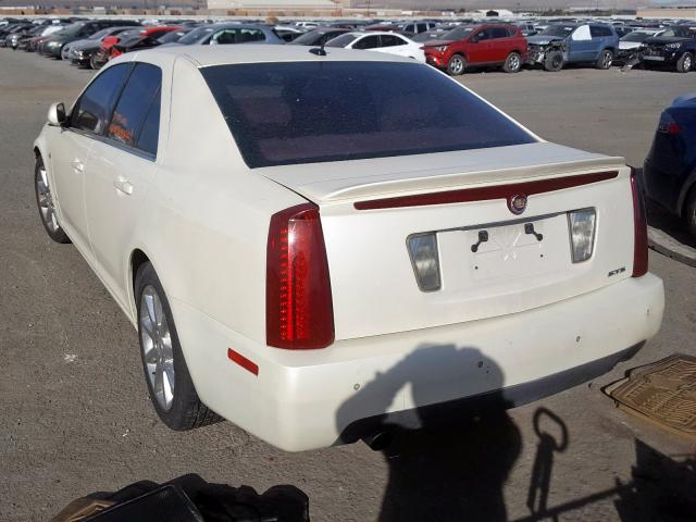 1G6DW677870177026 - 2007 CADILLAC STS WHITE photo 3