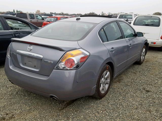 1N4CL21E98C117800 - 2008 NISSAN ALTIMA HYB GRAY photo 4