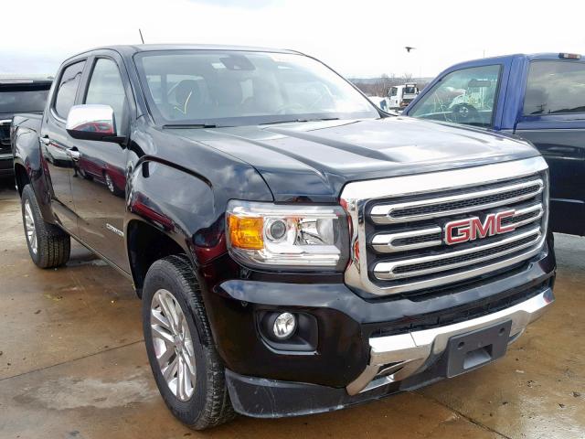 1GTG5DEN7J1134320 - 2018 GMC CANYON SLT BLACK photo 1